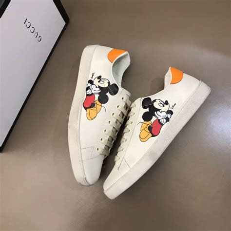 gucci shoes mens mickey mouse|gucci mickey mouse shoes toddler.